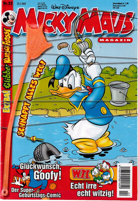 Micky Maus 22/2002 (Grade: 2-)