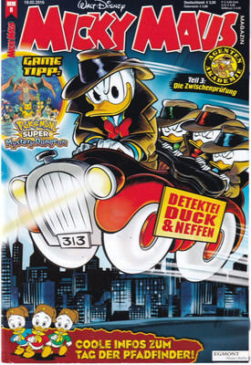 Micky Maus 8/2016 (Grade: 1-2)