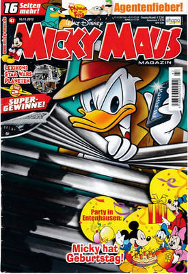 Micky Maus 47/2012 (Grade: 1-2)