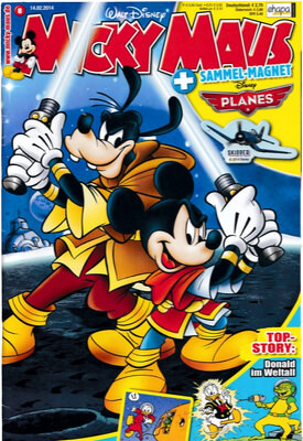 Micky Maus 8/2014 (Grade: 1-2)