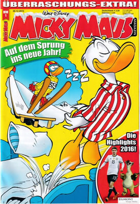 Micky Maus 1/2016 (Z: 1)