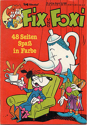 Fix und Foxi, vol. 29, issue 51/1981 (Grade: 1-)