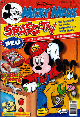 Micky Maus 8/1995 (Grade: 1-2)