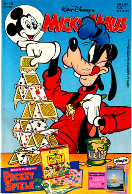 Micky Maus 10/1992 (Grade: 1+)