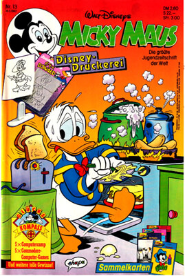 Micky Maus 13/1992 (Grade: 1-)