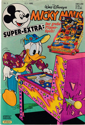Micky Maus 3/1990 (Grade: 1+)