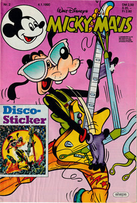 Micky Maus 2/1990 (Grade: 1+)