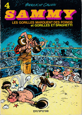Sammy 4: Les Gorilles marquent des poings / Gorilles et spaghetti (Softcover) (Grade: 2+)