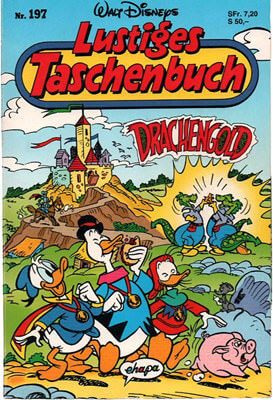 Lustiges Taschenbuch 197: Drachengold (Grade: 1+)