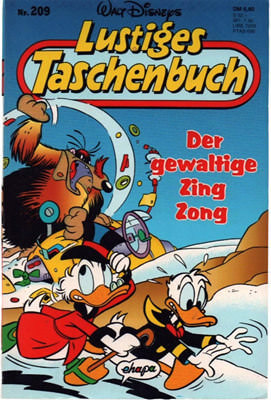 Lustiges Taschenbuch 209: Der gewaltige Zing Zong (Grade: 1+)