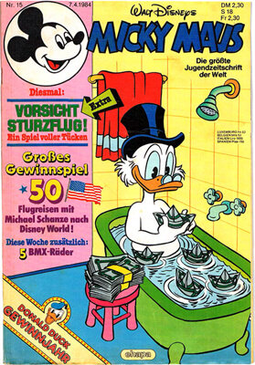 Micky Maus 15/1984 (Grade: 1)