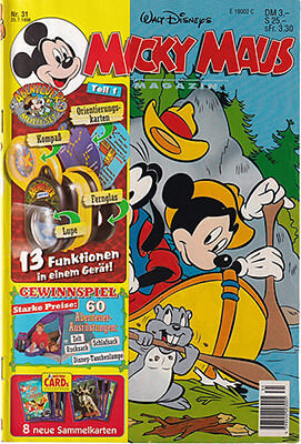 Micky Maus 31/1996 (Grade: 1-)