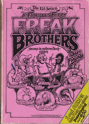 Die 128 Seiten der Fabulous Furry Freak Brothers / Wonder Wart-Hog (double volume, Zweitausendeins) (Grade: 2)