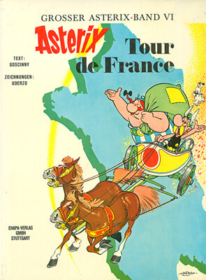 Asterix 6: Tour de France (Hardcover) (Grade: 2)