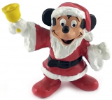Santa Mickey BULLY Small Figure