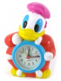 Alarm clock Donald Duck with purple cap on helm