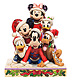 Micky und Freunde: Hoch aufgetürmt in Weihnachtsstimmung (DISNEY TRADITIONS) Figur