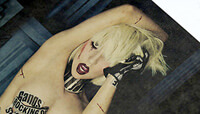 Lady Gaga Poster (Kraftpapier) 51x35,5cm