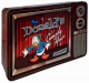 Blechdose in Fernseherform mit Donald Duck ("Donald's Comedy Hour: Applause!")