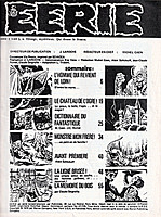 Eerie 5 (Nov. 1970) French Edition (Grade: 1-)