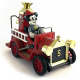Mickey Mouse Fire Truck F.D.5 with wind up function (MASUDAYA)