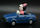 Spieluhr Minnie im Cabrio BMW E30 (SCHMID DISNEY CHARACTERS) Porzellan