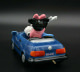 Spieluhr Minnie im Cabrio BMW E30 (SCHMID DISNEY CHARACTERS) Porzellan