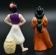 Aladdin und Jasmin Porzellanfiguren (SCHMID)