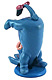 I-Aah (Eeyore) mit Kopfstand Kleinfigur 6cm
