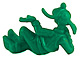 Goofy lying green (BULLY) small figure
