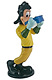 Space Goofy mit VR-Brille Kunststoff-Figur 10,5cm