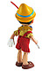 Pinocchio Gliederfigur mit Bekleidung 22cm