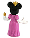 Minnie Mouse Queen small figure 7cm