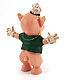Fifer Pig (The Three Little Pigs) HOPF hollow figure 8cm