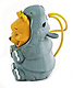 Winnie Puuh im Nashorn (PEEK-A-POOH) Kleinfigur 6cm mit Kordel