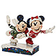 Micky und Minnie beim Eislaufen (JIM SHORE DISNEY TRADITIONS) Figur