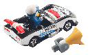 Modellauto DS-02 Megaphone Police Donald Duck (TOMIKA TOMY)