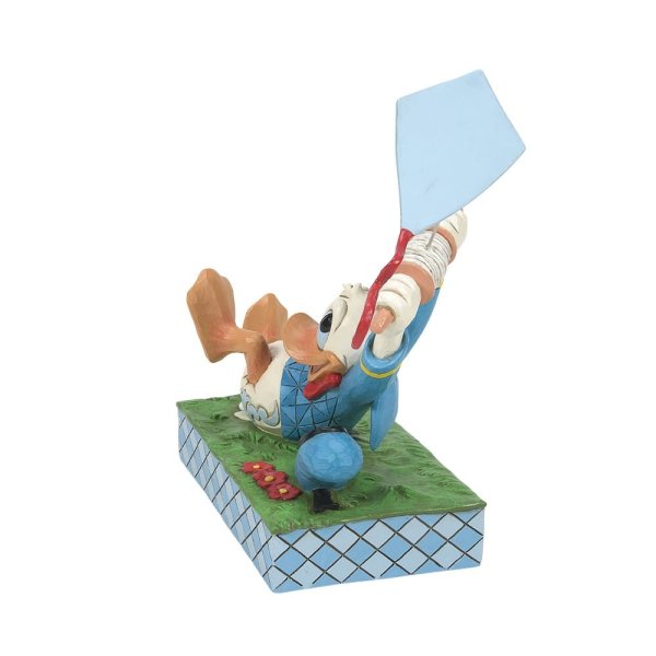 Donald Duck With Kite "A Flying Duck" (DISNEY TRADITIONS 6014314) Figurine