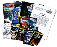 Perry Rhodan Roman-Heftserie 1817/25 Krieger der Gazkar + Pressemappe