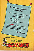 Micky Maus 8/1956 (Z: 3+)