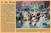 Carl Barks: Der letzte Wintertag / Mardi Gras Before the Thaw Lithographie gerahmt