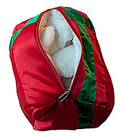 Plüsch-Teddy mit Weihnachtsrucksack