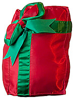 Plüsch-Teddy mit Weihnachtsrucksack