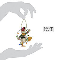 Donald Duck "In Lichter gehüllt" Weihnachtsbaumhänger (DISNEY TRADITIONS) Figur