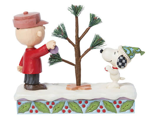 Snoopy & Charlie Brown "Ein besonderer Baum [A Special Tree]" PEANUTS BY JIM SHORE Figur