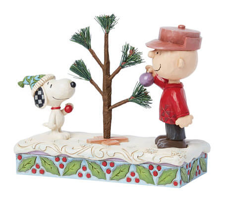 Snoopy & Charlie Brown "Ein besonderer Baum [A Special Tree]" PEANUTS BY JIM SHORE Figur