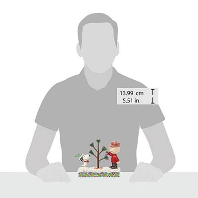 Snoopy & Charlie Brown "Ein besonderer Baum [A Special Tree]" PEANUTS BY JIM SHORE Figur