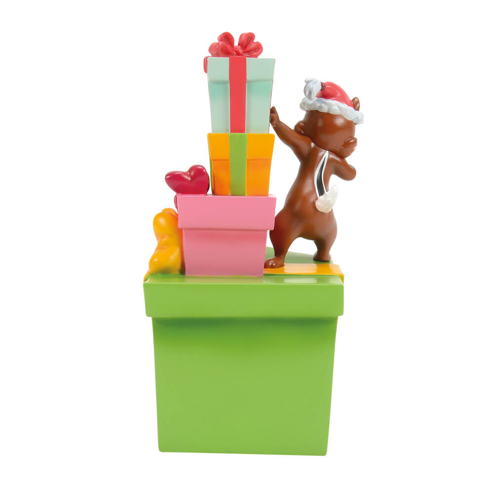 Chip 'n' Dale with Christmas Figurine (DISNEY TRADITIONS) Figurine