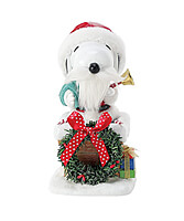 Weihnachtsmann Snoopy auf dem Dach (POSSIBLE DREAMS BY D56) Figur