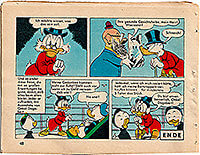 Micky Maus Beilagenstreifen Onkel Dagobert - Der Stein der Weisen. 12 Streifen, komplett (Z: 2-)